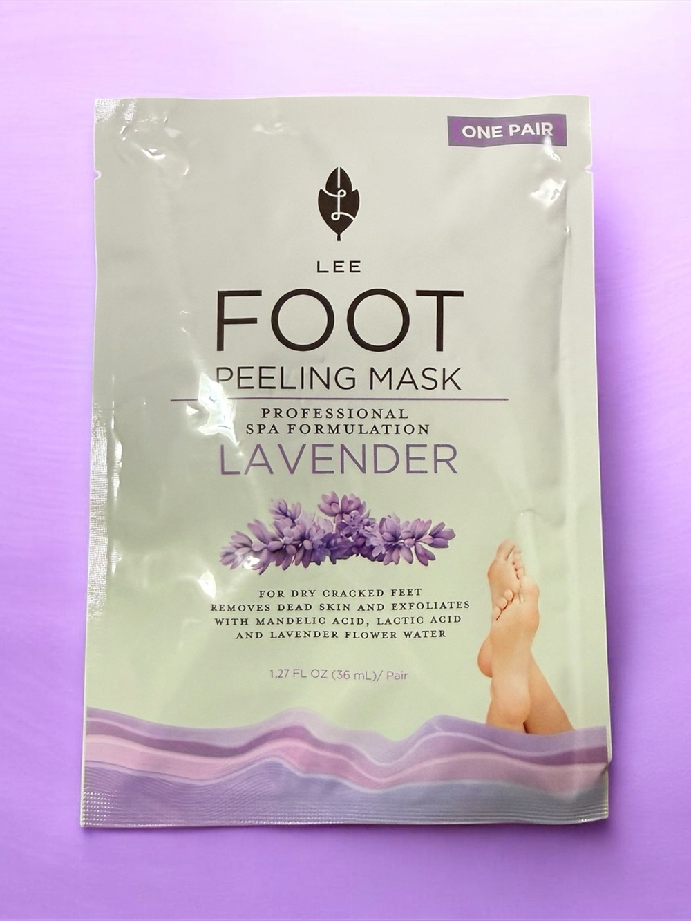 Lavender Foot Peeling Mask